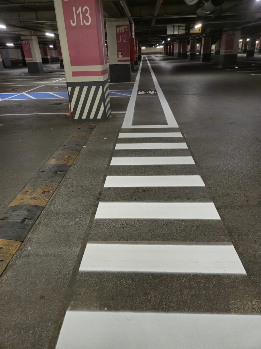 AVM otopark boya uygulaması