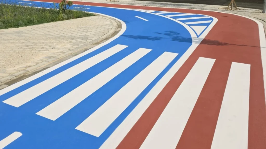 Bisiklet ve Koşu Yolu Çizgi Uygulaması
