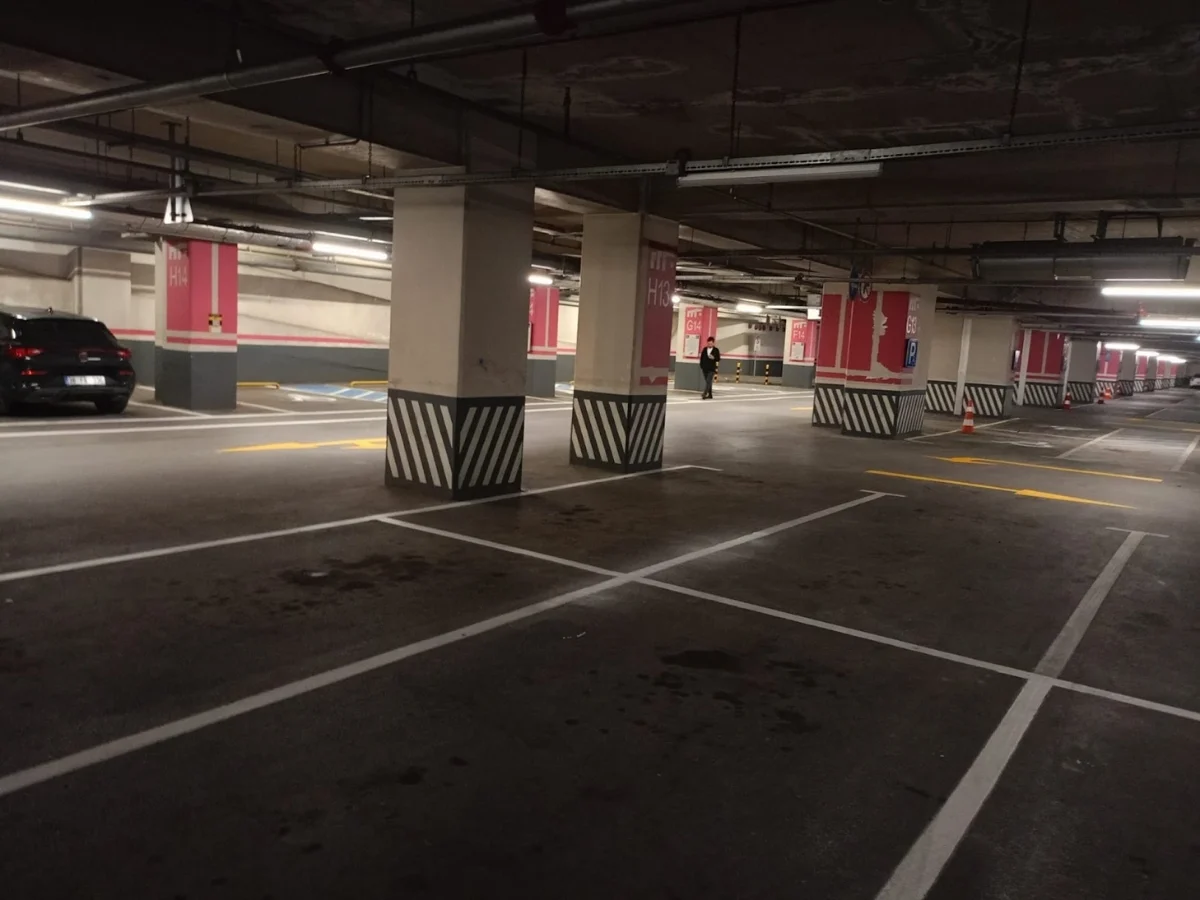 Otopark çizgi ve boya uygulamaları