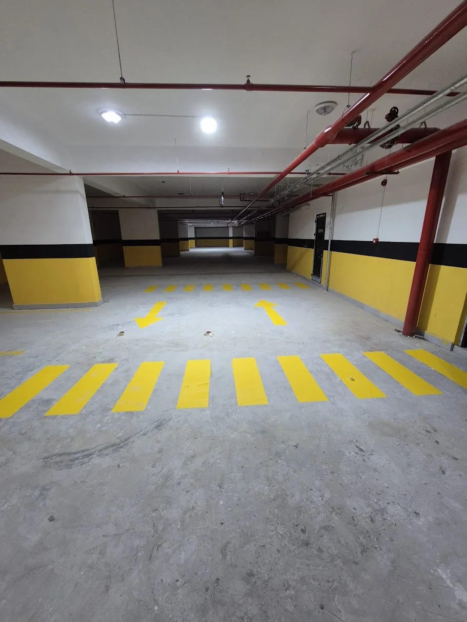 Otopark duvar tavan kolon ve yer boyama hizmeti