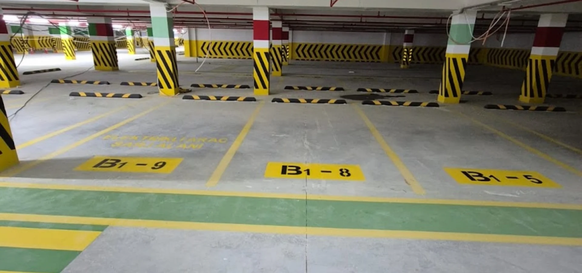 Otopark numaralandırma ve yönlendirme