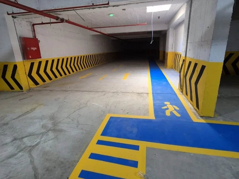Otopark yaya yolu uygulaması