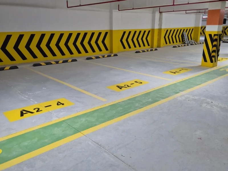 Otopark park yeri numaralandırma uygulaması