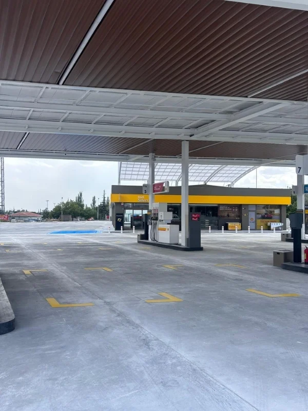 Bursa akaryakıt pompa yanaşma alanı işaretleri