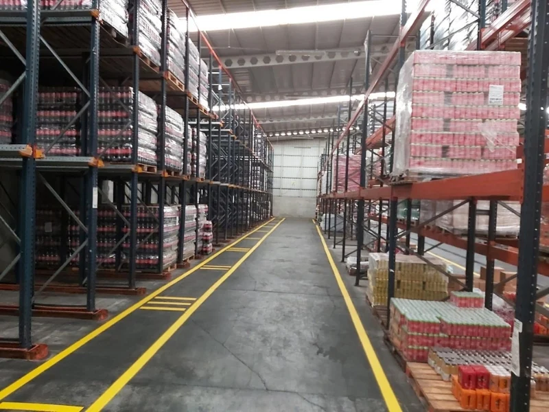 Hammadde mamul ve istif alanı bölümlendirme